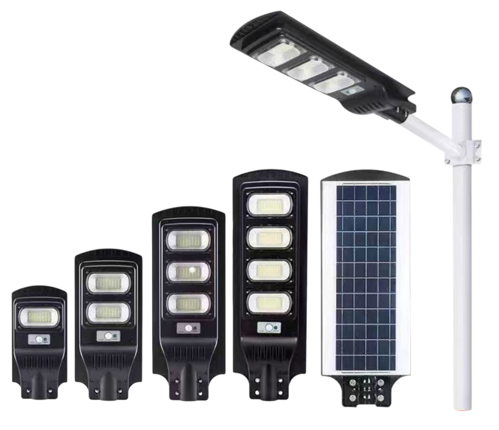 30W 60W 90W 120W integrated all in one ABS solar street light hot sell